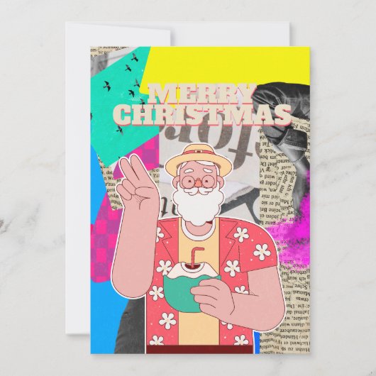 Vrolijk kerstfeest 2024 kaart (Voorkant)