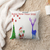 Vrolijk kerstfeest 2024 kussen (Deken)
