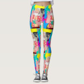 Vrolijk kerstfeest 2024 leggings (Voorkant)