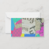 Vrolijk kerstfeest 2024 notitiekaartje (Achterkant)