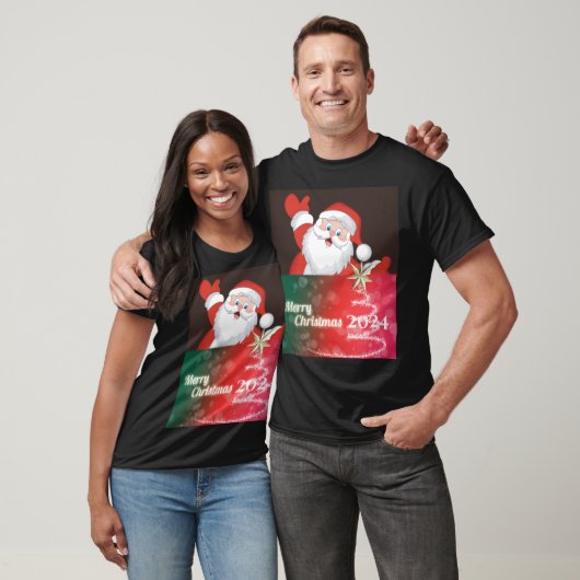 Vrolijk kerstfeest 2024 t-shirt (Unisex)