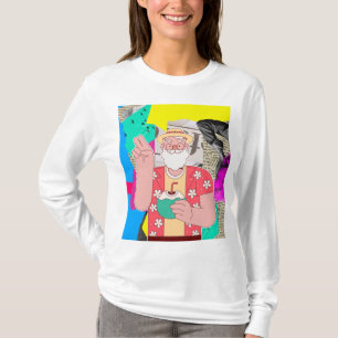 Vrolijk kerstfeest 2024 t-shirt