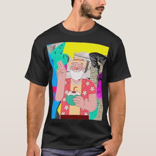 Vrolijk kerstfeest 2024 t-shirt (Voorkant)