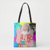 Vrolijk kerstfeest 2024 tote bag (Voorkant)