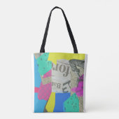 Vrolijk kerstfeest 2024 tote bag (Achterkant)