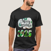 VROLIJK KERSTFEEST 2025 T-SHIRT (Voorkant)