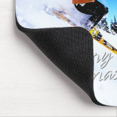 Vrolijk kerstfeest 20 Mousepad Muismat (Hoek)