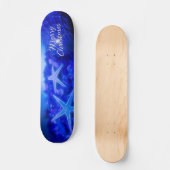 Vrolijk kerstfeest 21 skateboard (Voorkant)
