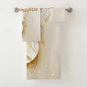 Vrolijk kerstfeest 23 badkamerhanddoekjes bad handdoek (Insitu)