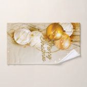 Vrolijk kerstfeest 23 badkamerhanddoekjes bad handdoek (Handdoek)