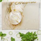 Vrolijk kerstfeest 23 keukenhanddoeken (Gevouwen)