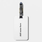 Vrolijk kerstfeest #2_ bagagelabel (Achterkant verticaal)