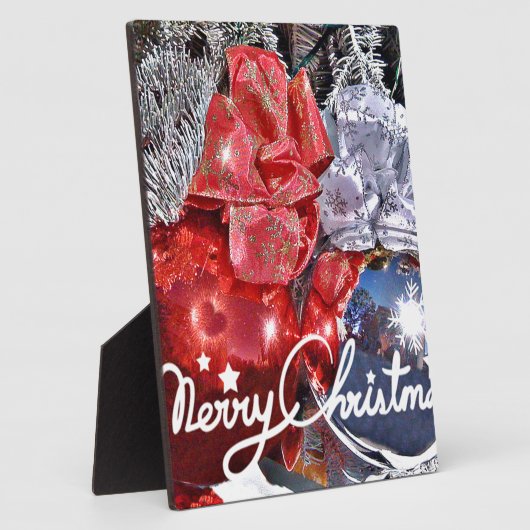 Vrolijk kerstfeest #2_ fotoplaat (Zijkant)