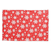 Vrolijk kerstfeest 2 Goldendoedel (gouden rood) Kussensloop (Achterkant-Links)