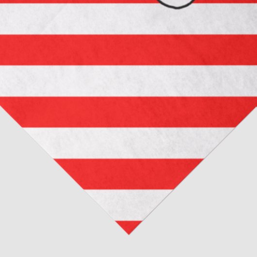 Vrolijk kerstfeest 2 Goldendoedel (gouden rood) Tissuepapier (Detail)