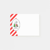 Vrolijk kerstfeest 2 Oude Engelse Sheepdog Grey 1 Post-it® Notes (Voorkant)