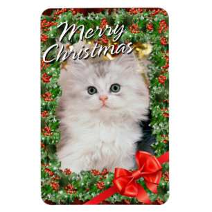 Vrolijk kerstfeest 2 Premium Magnet Magneet