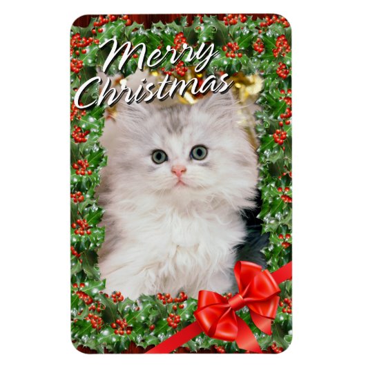 Vrolijk kerstfeest 2 Premium Magnet Magneet (Verticaal)