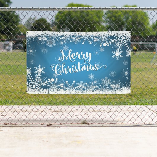 Vrolijk kerstfeest 2 spandoek (Insitu)