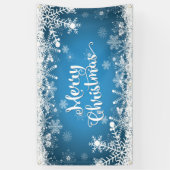 Vrolijk kerstfeest 2 spandoek (Verticaal)