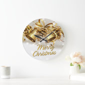 Vrolijk kerstfeest 35-opties voor wandklokken (Huis)