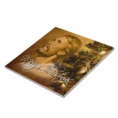 Vrolijk kerstfeest 3 teile tegeltje (Zijkant)