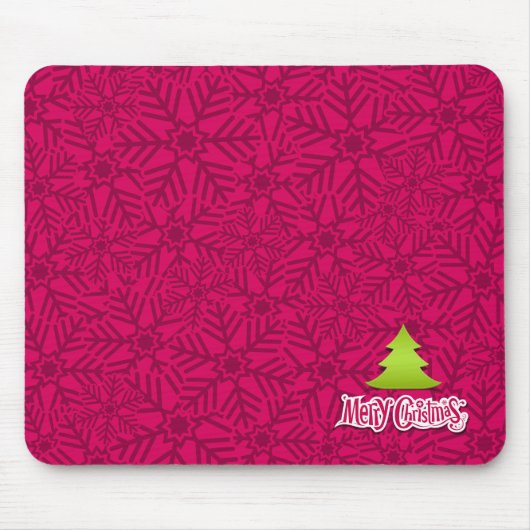 Vrolijk kerstfeest 59 mousepad muismat (Voorkant)