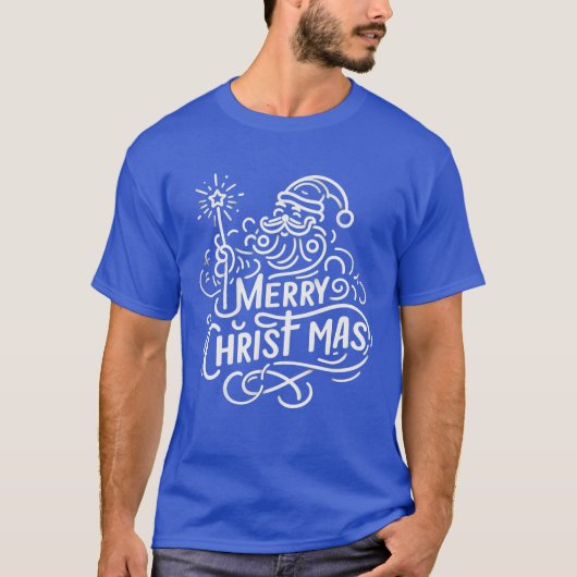 Vrolijk kerstfeest 5 t-shirt (Voorkant)