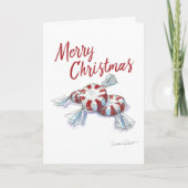 Vrolijk kerstfeest, 5x7 Wenskaart Kaart (Voorkant)