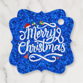 Vrolijk kerstfeest-61039 bedankjes labels (Achterkant)