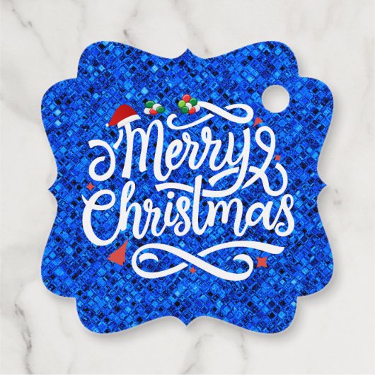 Vrolijk kerstfeest-61039 bedankjes labels (Achterkant)