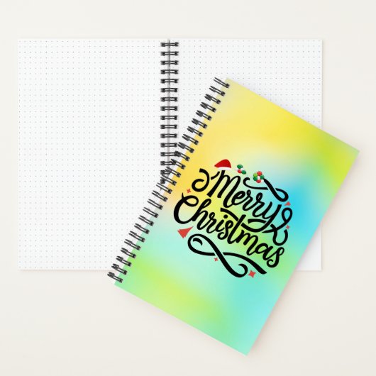 Vrolijk kerstfeest-61039 Notitieboek (Binnen)