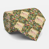 Vrolijk kerstfeest 74 Stropdas (Opgerold)