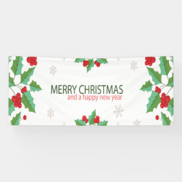 Vrolijk kerstfeest 7 spandoek