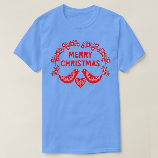 Vrolijk kerstfeest 7 t-shirt (Design voorkant)