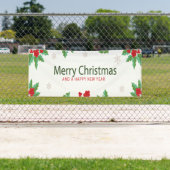 Vrolijk kerstfeest 8 spandoek (Insitu)