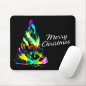 Vrolijk Kerstfeest 9 Mousepad Muismat (Met muis)