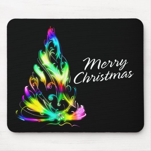 Vrolijk Kerstfeest 9 Mousepad Muismat (Voorkant)
