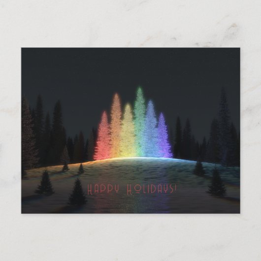 Vrolijk kerstfeest aan alle kerst Kaart (Voorkant)