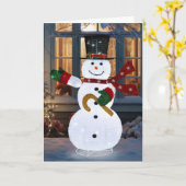 **VROLIJK KERSTFEEST** AAN MIJN BROER** KAART (Gele Bloem)