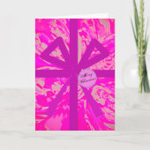 Vrolijk kerstfeest Aangepast Modern  Cute Cous Feestdagen Kaart (Voorkant)