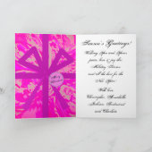 Vrolijk kerstfeest Aangepast Modern  Cute Cous Feestdagen Kaart (Binnen)