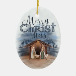 Vrolijk kerstfeest — Aangepaste foto / jaar Keramisch Ornament