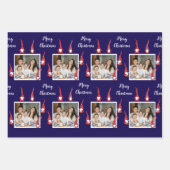 Vrolijk kerstfeest aangepaste foto met grappige ka inpakpapier vel (Voorkant 2)