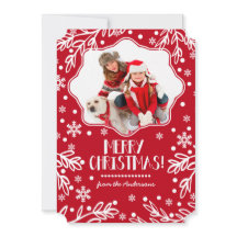 vrolijk kerstfeest. Aangepaste kerst platte fotoka