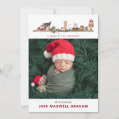 Vrolijk kerstfeest | Aankondiging geboorte (Voorkant)