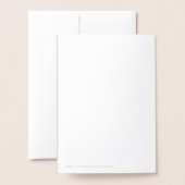 Vrolijk kerstfeest, Abstracte ster Folie Kaarten (Met envelop)