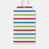 Vrolijk kerstfeest Alle gepersonaliseerde cadeauLa Cadeaulabel (Achterkant)