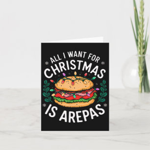 Vrolijk kerstfeest Alles wat ik wil voor kerst Are Kaart