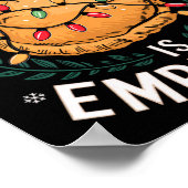 Vrolijk kerstfeest Alles wat ik wil voor kerst Emp Poster (Hoek)